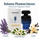 Phantom Intense by Paco Rabanne 1.7 Oz Eau De Parfum Intense Spray for Men