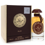 Ra'ed Oud by Lattafa 3.4 Oz Eau De Parfum Spray In Box for Men