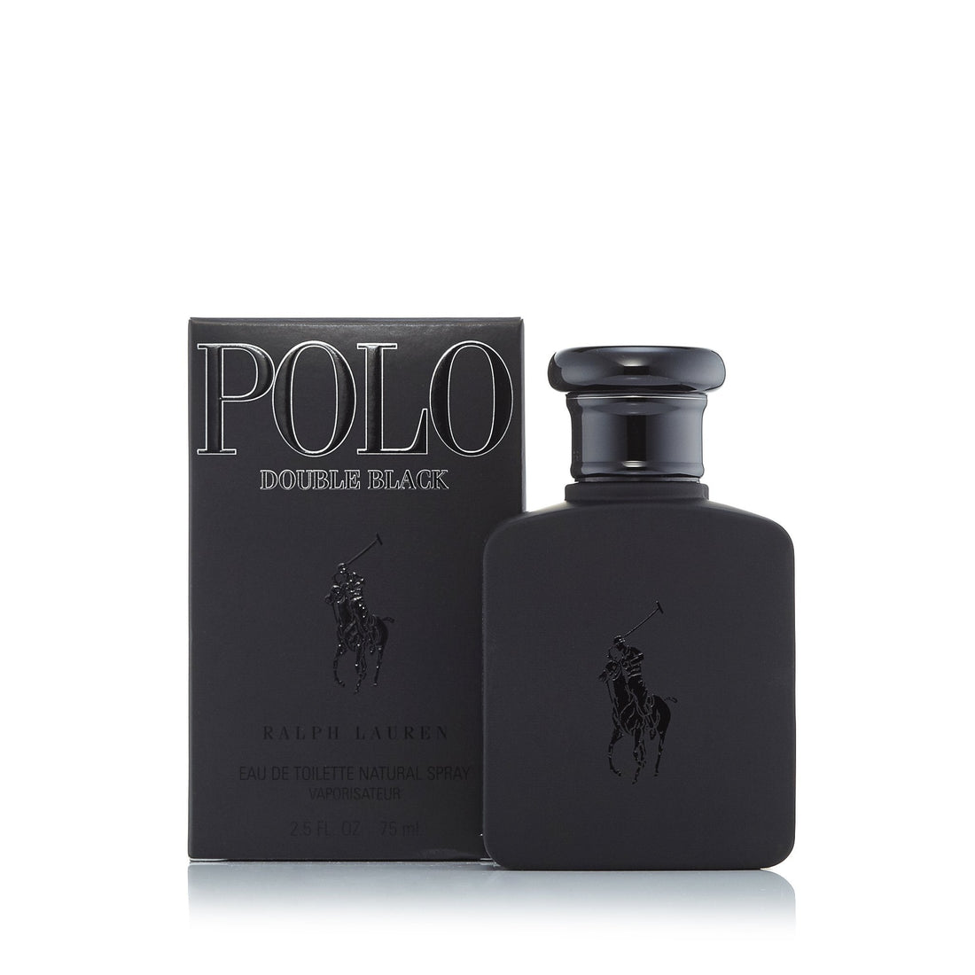 Ralph Lauren Polo Double Black M 2.5 Oz Eau De Toilette Spray By Ralph Lauren For Men
