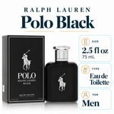 Polo Black by Ralph Lauren 2.5 Oz Eau De Toilette for Men