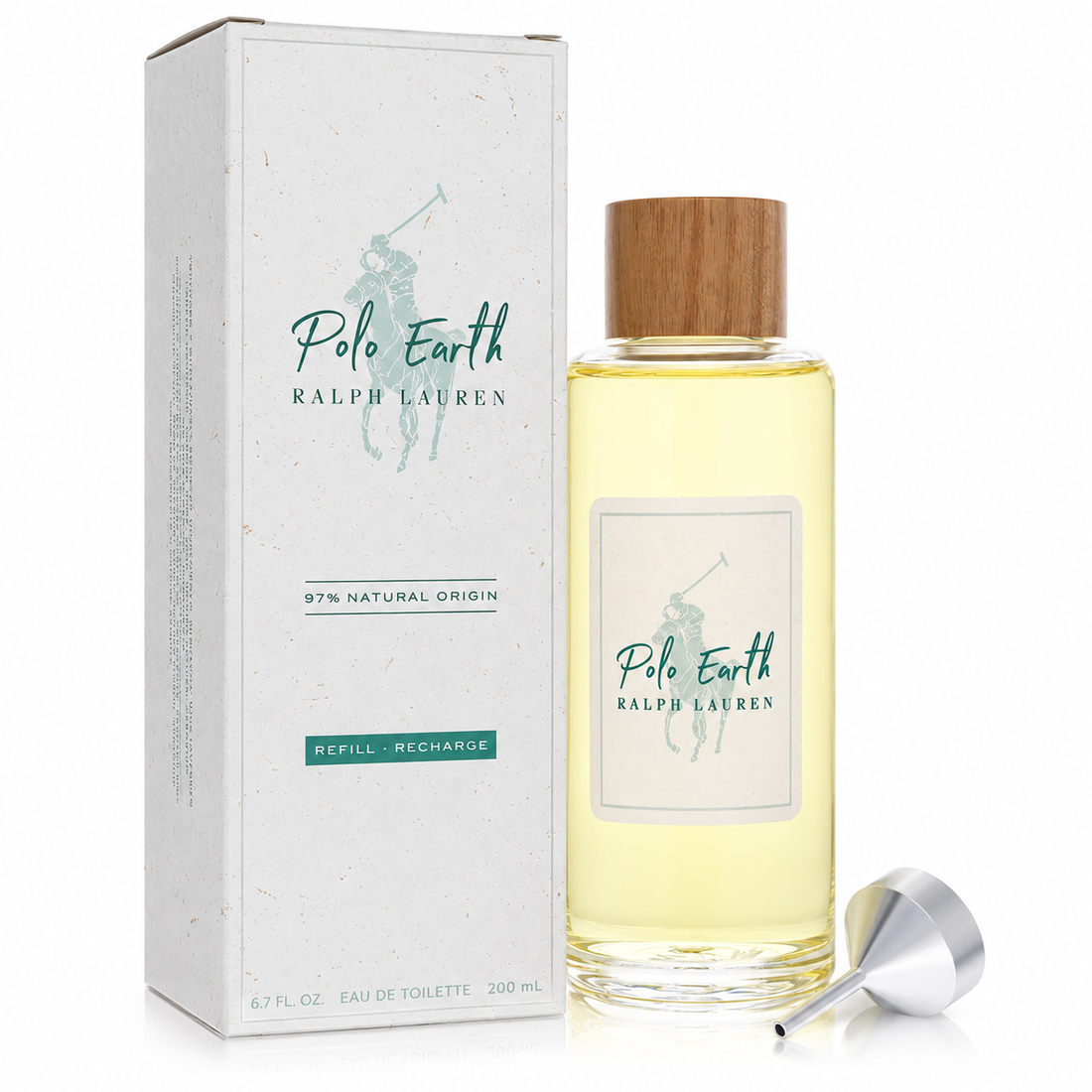 Rl Polo Earth Refill by Ralph Lauren 6.7 Oz Eau De Toilette Spray for Unisex