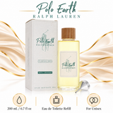 Rl Polo Earth Refill by Ralph Lauren 6.7 Oz Eau De Toilette Spray for Unisex