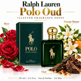 Polo Oud by Ralph Lauren 4.2 Oz Eau De Parfum Spray In Box for Men