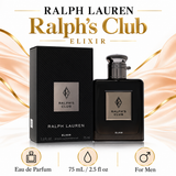 Ralph's Club Elixir by Ralph Lauren 2.5 Oz Eau De Parfum for Men