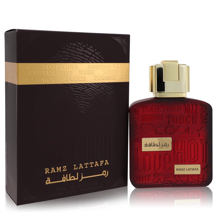 Ramz Gold By Lattafa for Men - 3.4 OZ EAU DE PARFUM SPRAY