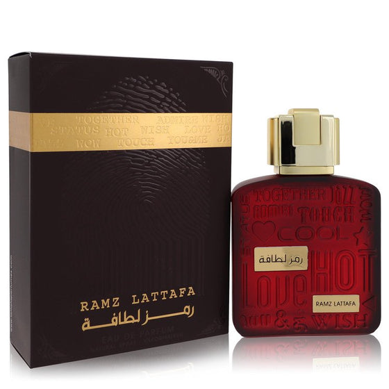 Ramz Gold by Lattafa 3.4 Oz Eau De Parfum Spray In Box for Men