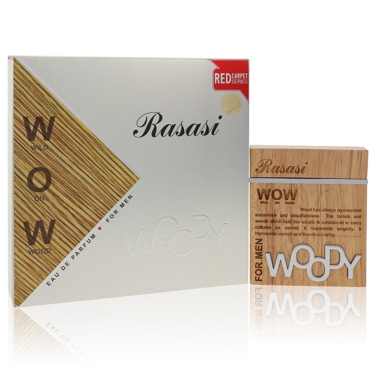 Rasasi Woody by Rasasi 2 Oz Eau De Parfum Spray for Men