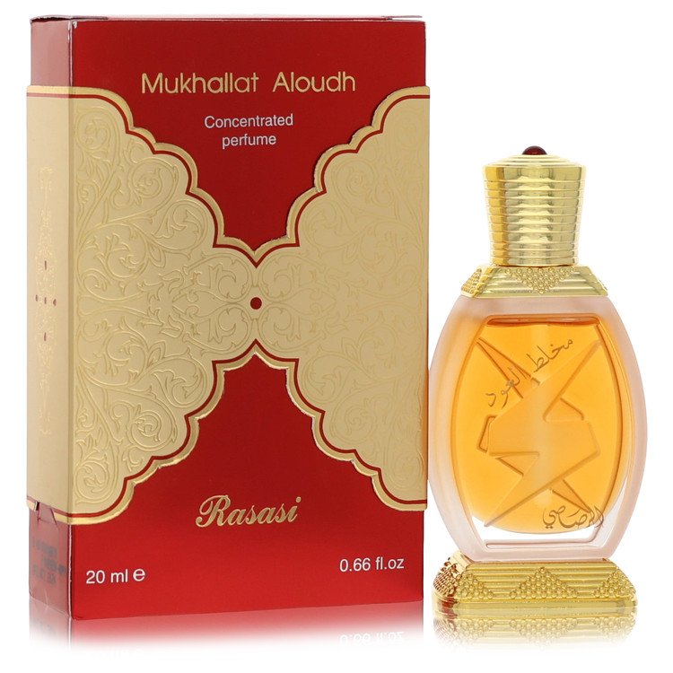 Rasasi Mukhallat Aloudh by Rasasi by Rasasi 0.68 Oz Oz Concentrated Perfume Oil 0.68 Oz for Women