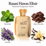 Rasasi Hawas Elixir 3.38 oz 100 mL Eau de Parfum Spray Unisex