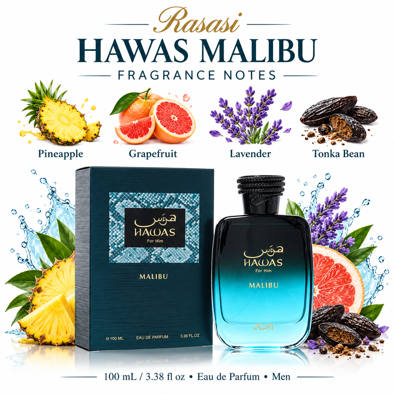 Rasasi Hawas Malibu main