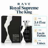 Royal Supreme The King by Lattafa 3.4 Oz Eau De Parfum Spray for Men