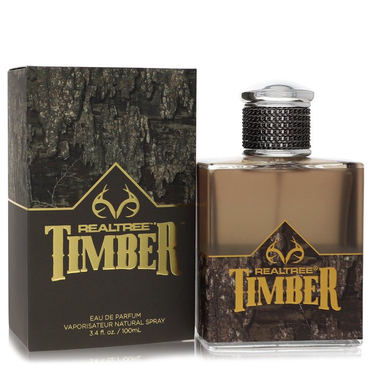 Realtree Timber by Jordan Outdoor 3.4 Oz Eau De Parfum Spray for Men