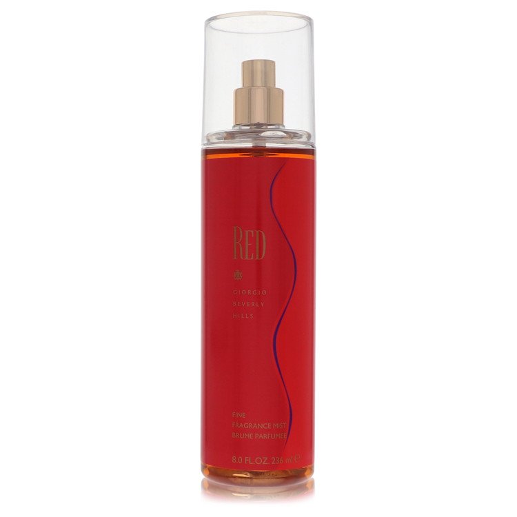 Red by Giorgio Beverly Hills 8 Oz Fragrance Mist for Women