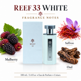 Reef 33 by Reef 3.4 Oz Eau De Parfum Spray for Unisex