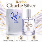 Charlie Silver by Revlon 3.4 Oz Eau De Toilette Spray for Women