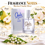Charlie Silver by Revlon 3.4 Oz Eau De Toilette Spray for Women