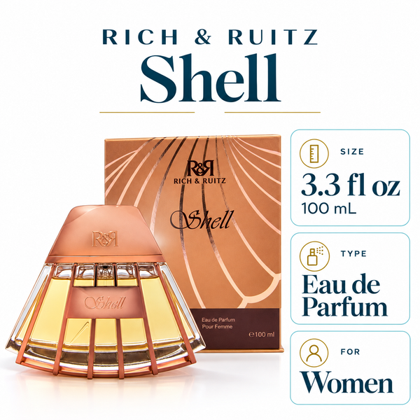 Rich & Ruitz Shell by Rich & Ruitz 3.3 Oz Eau De Parfum Spray for Women