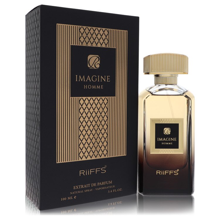 Riiffs Imagine Homme by Riiffs 3.4 Oz Extrait De Parfum Spray for Men