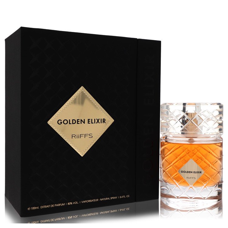 Riiffs Golden Elixir by Riiffs 3.4 Oz Extrait De Parfum Spray (unisex) for Men