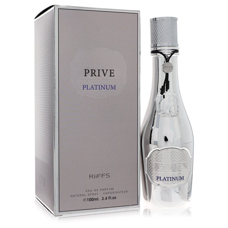 Riiffs Prive Platinum by Riiffs 3.4 Oz Eau De Parfum Spray for Men