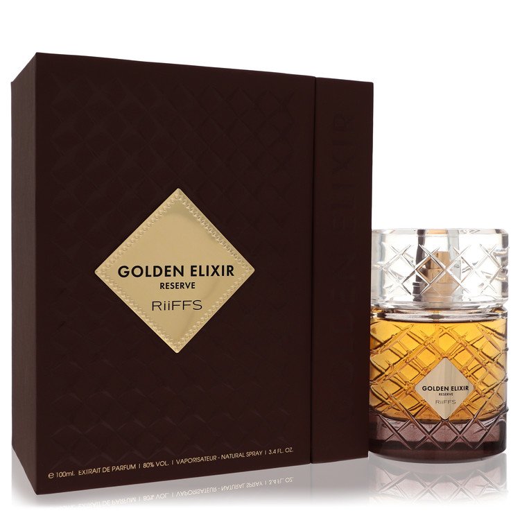 Riiffs Golden Elixir Reserve by Riiffs 3.4 Oz Extrait De Parfum Spray (unisex) for Men