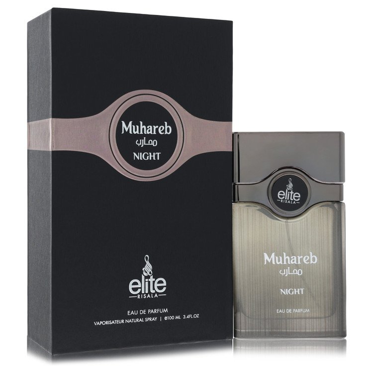Risala Elite Muhareb Night by Risala Eau De Parfum Spray 3.4 oz | Men Collection by AAA Beauty - Premium Men Perfume and Cologne | AAA Beauty