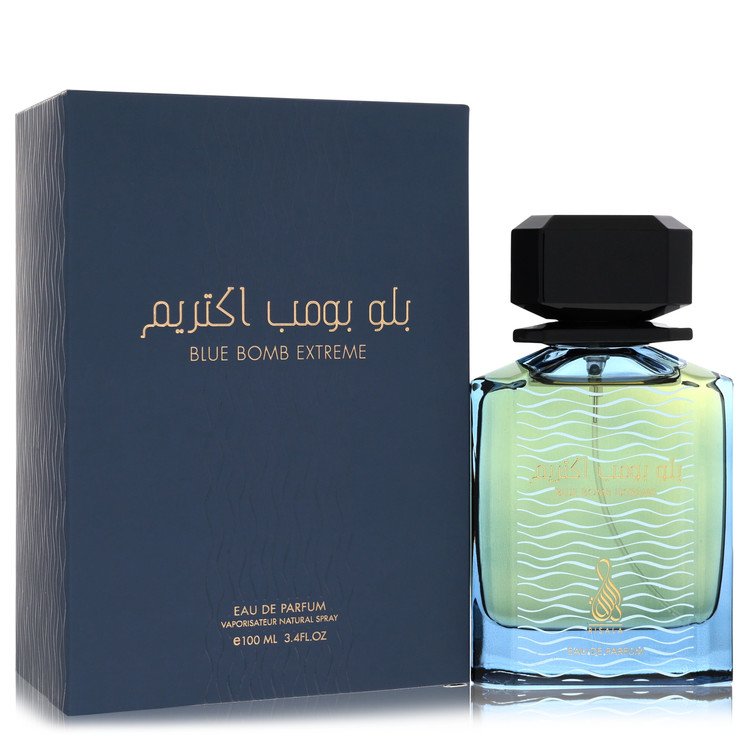 Risala Blue Bomb Extreme by Risala 3.4 Oz Eau De Parfum Spray for Men