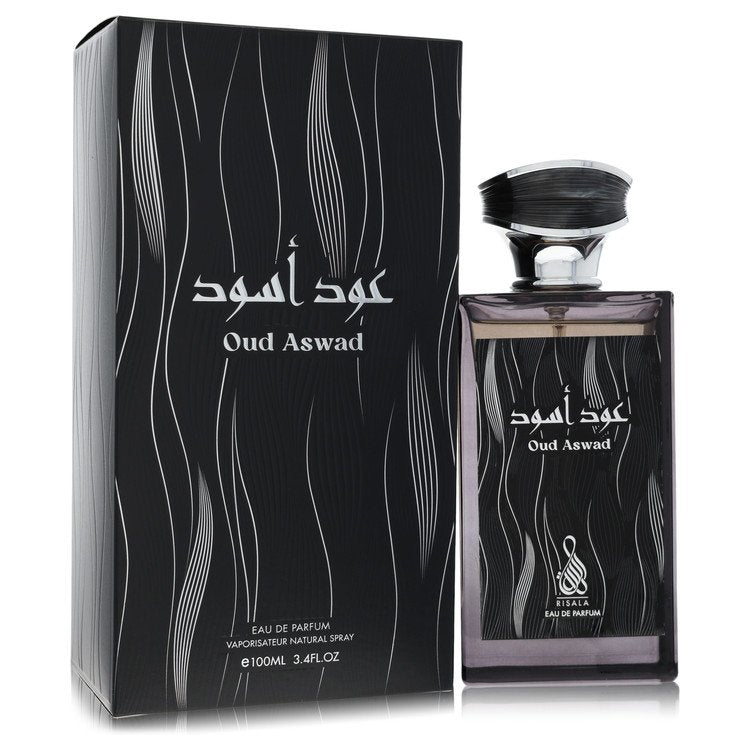 Risala Oud Aswad by Risala 3.4 Oz Eau De Parfum Spray for Men