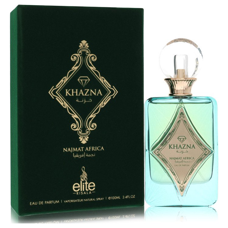 Risala Elite Khazna Najmat Africa by Risala 3.4 Oz Eau De Parfum Spray for Men