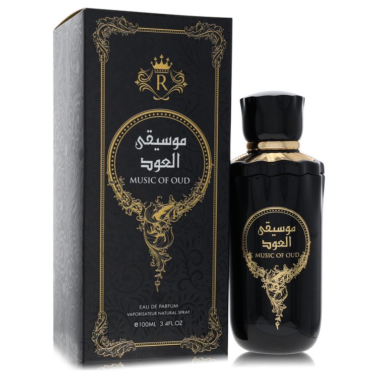Risala Music Of Oud by Risala 3.4 Oz Eau De Parfum Spray for Men