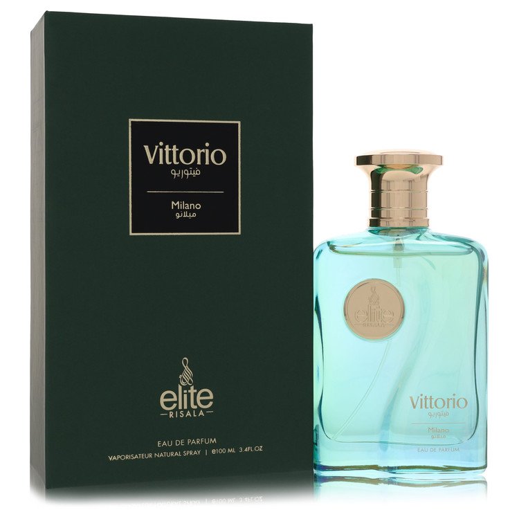 Risala Elite Vittorio Milano by Risala 3.4 Oz Eau De Parfum Spray for Men