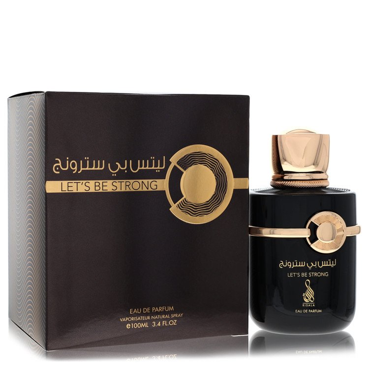 Risala Let's Be Strong by Risala 3.4 Oz Eau De Parfum Spray for Men
