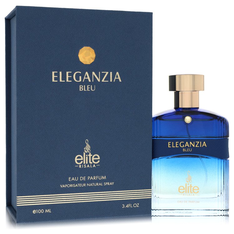 Risala Elite Eleganzia Bleu by Risala 3.4 Oz Eau De Parfum Spray for Men