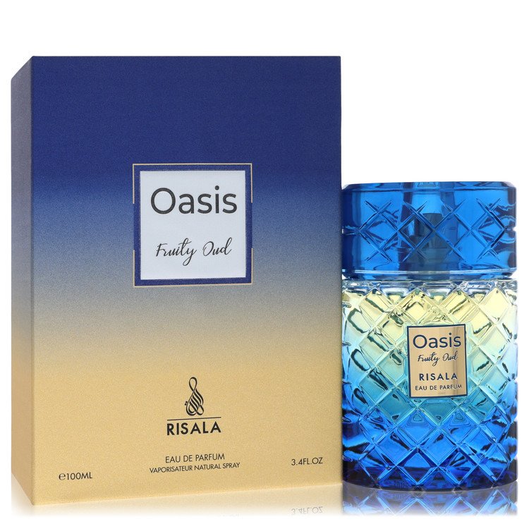 Risala Oasis Fruity Oud by Risala 3.4 Oz Eau De Parfum Spray for Women