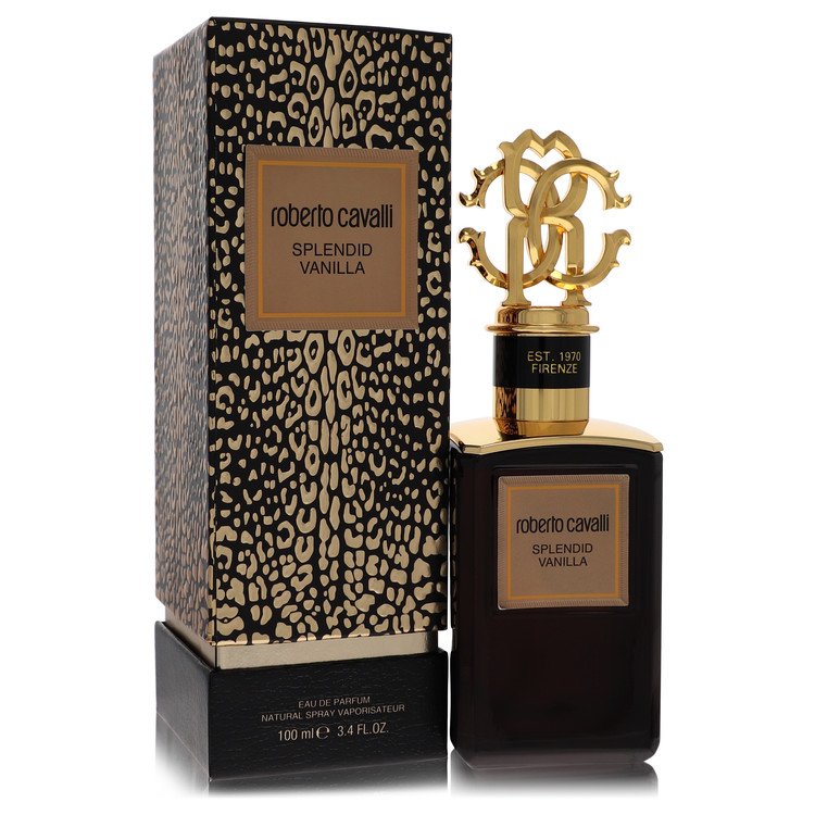 Roberto Cavalli Splendid Vanilla by Roberto Cavalli Eau De Parfum Spray (Unisex) 3.4 oz for Women - Premium Designer Fragrance – Available at AAA Beauty