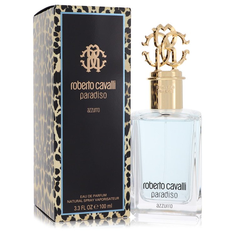 Roberto Cavalli Paradiso Azzurro by Roberto Cavalli 3.3 Oz Eau De Parfum Spray for Women