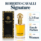 Signature by Roberto Cavalli 3.3 Oz Eau De Parfum Spray In Box for Women