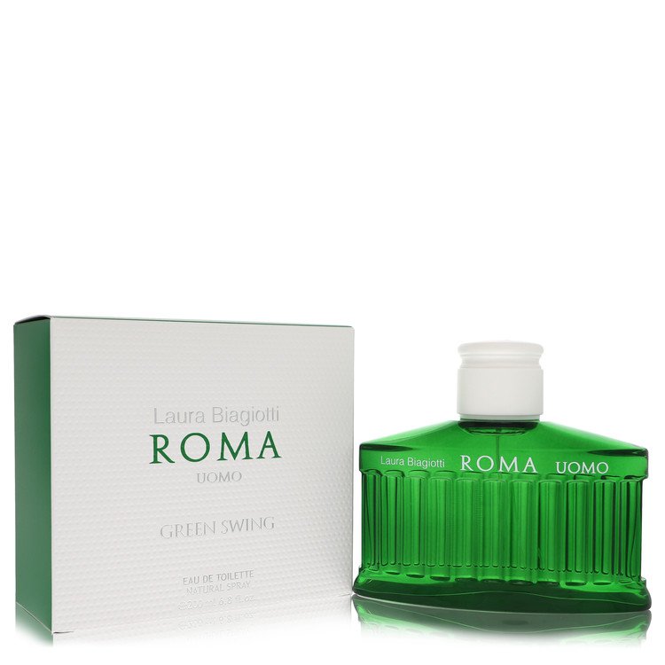 Roma Uomo Green Swing by Laura Biagiotti 6.8 Oz Eau De Toilette Spray for Men