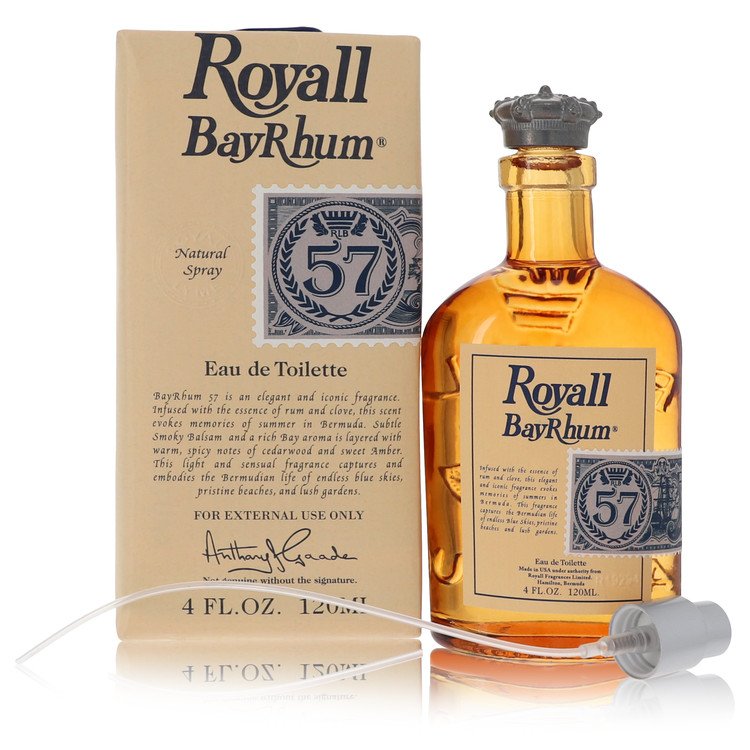 Royall Bay Rhum 57 by Royall Fragrances 4 Oz Eau De Toilette Spray for Men
