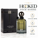 Hooked Pour Homme by Rue Broca 3.4 Oz Eau De Parfum Spray for Men