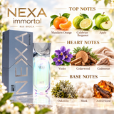 Nexa Immortal by Rue Broca 3.4 Oz Eau De Parfum Spray for Men