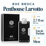 Penthouse Larvotto by Rue Brocka 2.7 Oz Eau De Parfum Spray for Men