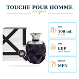Touche Pour Homme by Rue Broca 3.4 Oz Eau De Parfum Spray for Men