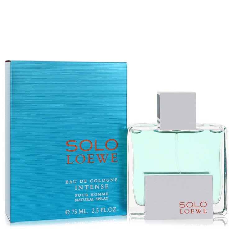 Solo Intense by Loewe 2.5 Oz Eau De Cologne Spray for Men