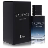 Sauvage by Christian Dior 2 Oz Eau De Parfum Spray In Box for Men