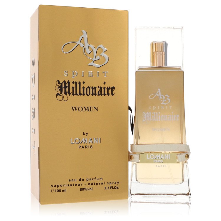 Spirit Millionaire by Lomani 3.3 Oz Eau De Parfum Spray for Women