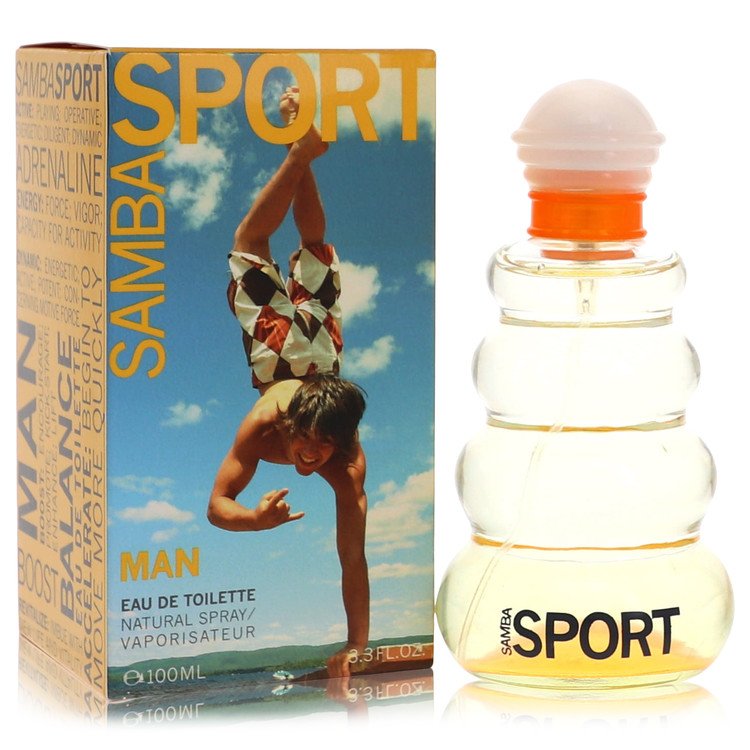 Samba Sport by Perfumers Workshop Eau De Toilette Spray 3.3 oz | Men Collection by AAA Beauty - Premium Men Perfume and Cologne | AAA Beauty