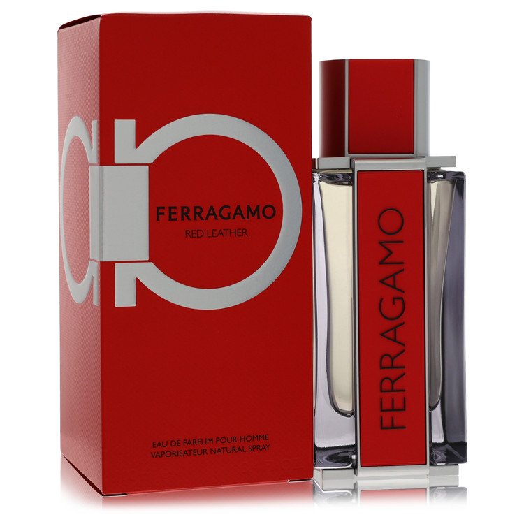Salvatore Ferragamo Red Leather by Salvatore Ferragamo 3.4 Oz Eau De Parfum Spray for Men