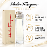 Ferragamo by Ferragamo 3.4 Oz Eau De Parfum Spray for Women
