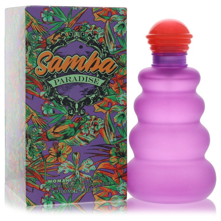 Samba Paradise by Samba Eau De Toilette Spray 3.3 oz | Women Collection by AAA Beauty - Premium Women Perfume and Cologne | AAA Beauty